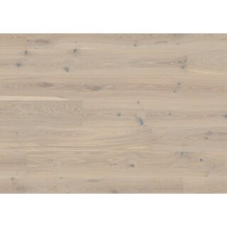 Businessline Parkett Eiche Vivo Pale White 181 1-Stab Landhausdiele astig, gebürstet Live Pure Lack - 3,25 qm