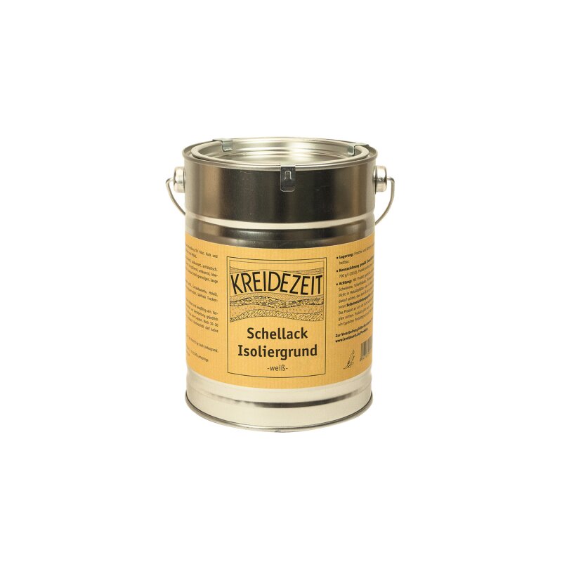 Kreidezeit Schellack Isoliergrund weiß 1106 - 0,75 Liter