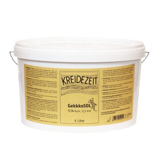 Kreidezeit GekkkoSOL FEIN-Korn 5mm 2501 - 1 Liter