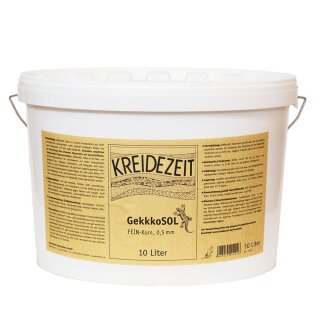 Kreidezeit GekkkoSOL FEIN-Korn 5mm 2501 - 10 Liter