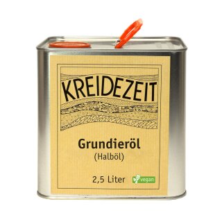 Kreidezeit Grundieröl 4401 - 2,5 Liter