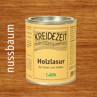 Kreidezeit Holzlasur Nussbaum 441-07 - 0,75 Liter