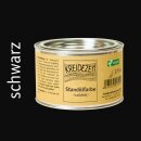 Kreidezeit Standölfarbe halbfett schwarz 442-15 - 0,375 Liter