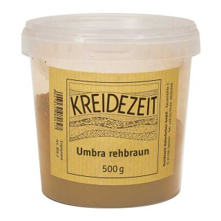 Kreidezeit Pigment Umbra rehbraun 6103 - 75 g