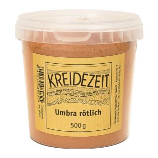 Kreidezeit Pigment Umbra rötlich 6105 - 75 g