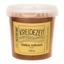 Kreidezeit Pigment Umbra rotbraun Italien 6110 - 500 g