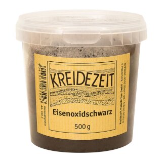 Kreidezeit Pigment Eisenoxidschwarz 6113 - 75 g