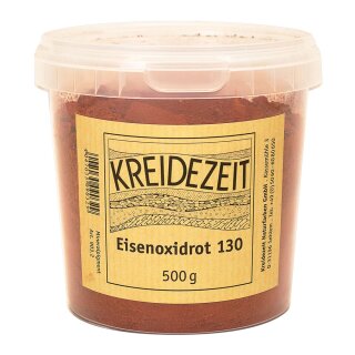 Kreidezeit Eisenoxidrot 130 - 6208 - 175 g