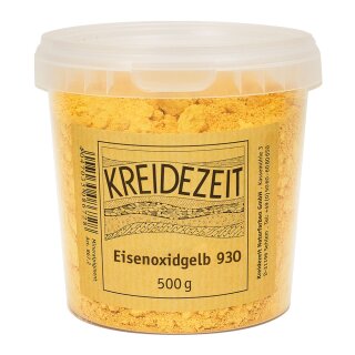 Kreidezeit Pigment Eisenoxidgelb 930 - 6210 - 500 g
