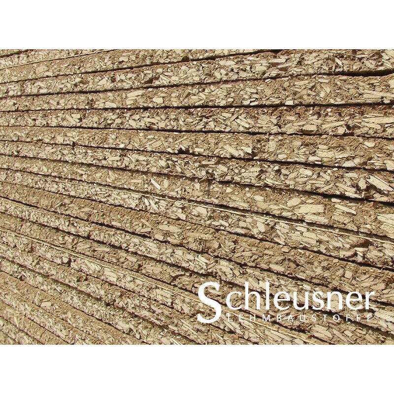Schleusner Lehm-Leichbauplatte 22mm - 125 x 100 cm - 80 qm ganze Palette