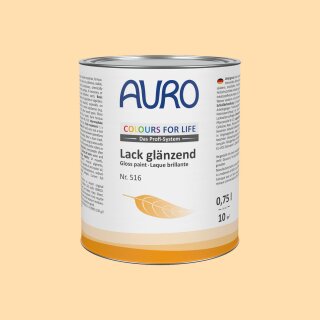 Auro Lack glänzend 516 - Colours for life - 10.3 almond