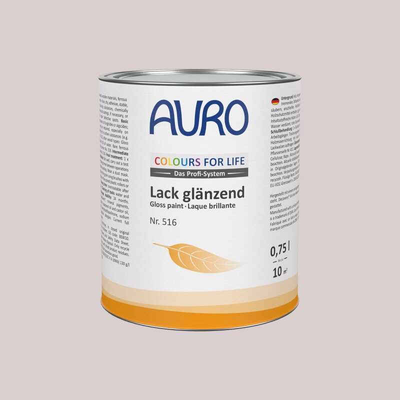 Auro Lack glänzend 516 - Colours for life - arabic roasting 25