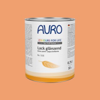 Auro Lack glänzend 516 - Colours for life - dark mandarine 10