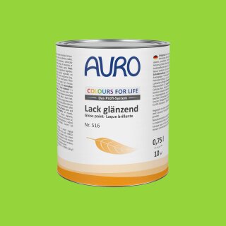 Auro Lack glänzend 516 - Colours for life - frog green