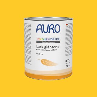 Auro Lack glänzend 516 - Colours for life - golden honey