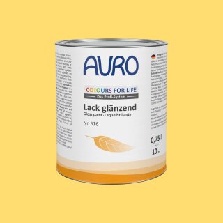 Auro Lack glänzend 516 - Colours for life - golden honey 10
