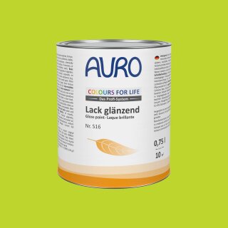 Auro Lack glänzend 516 - Colours for life - green yellow