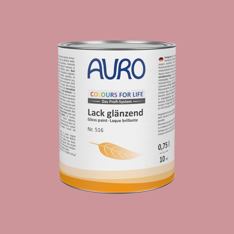 Auro Lack glänzend 516 - Colours for life - K45.7 prune