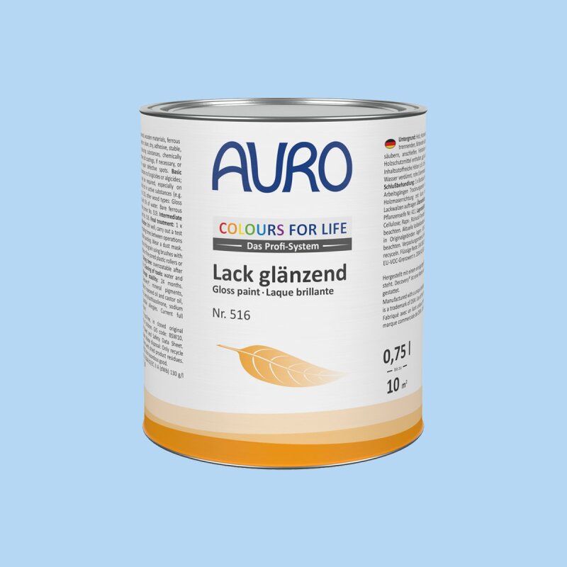 Auro Lack glänzend 516 - Colours for life - K55.6 atlantic