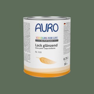 Auro Lack glänzend 516 - Colours for life - moss green