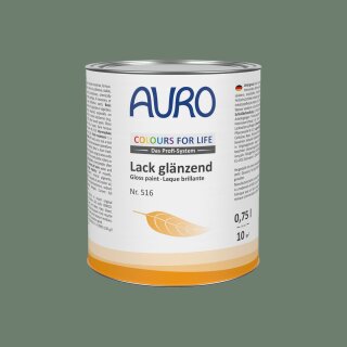 Auro Lack glänzend 516 - Colours for life - moss green 05