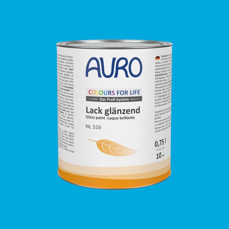 Auro Lack glänzend 516 - Colours for life - pacific ocean 05