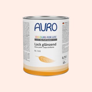 Auro Lack glänzend 516 - Colours for life - pink blush