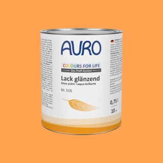 Auro Lack glänzend 516 - Colours for life - pure mango 05