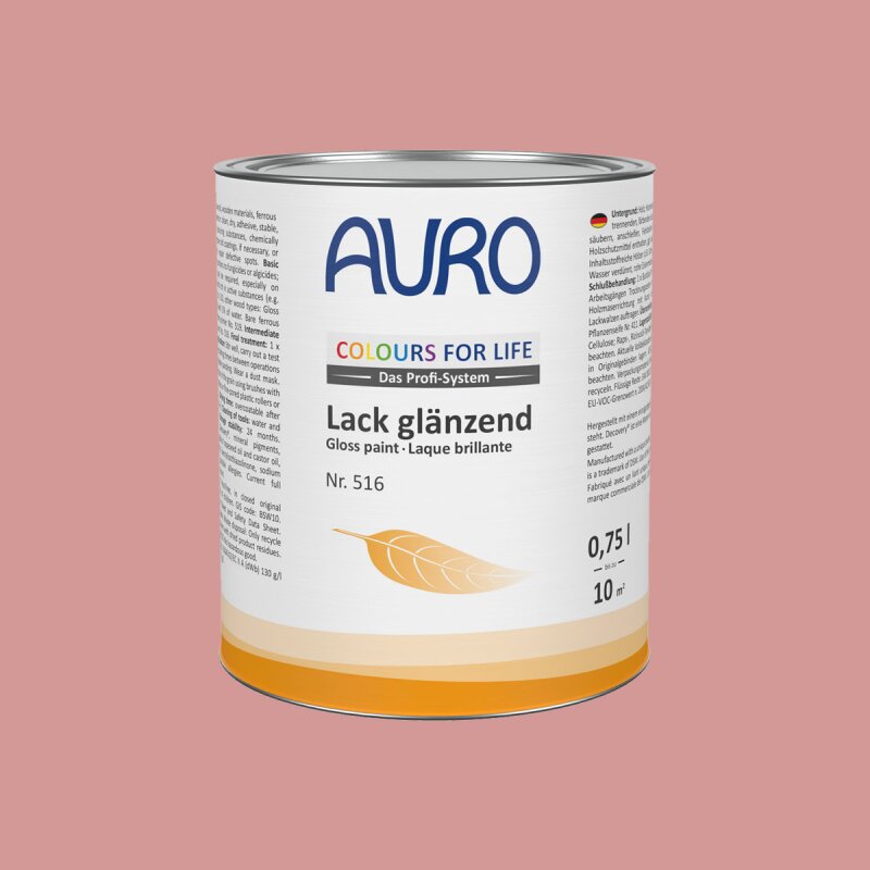 Auro Lack glänzend 516 - Colours for life - red earth 15