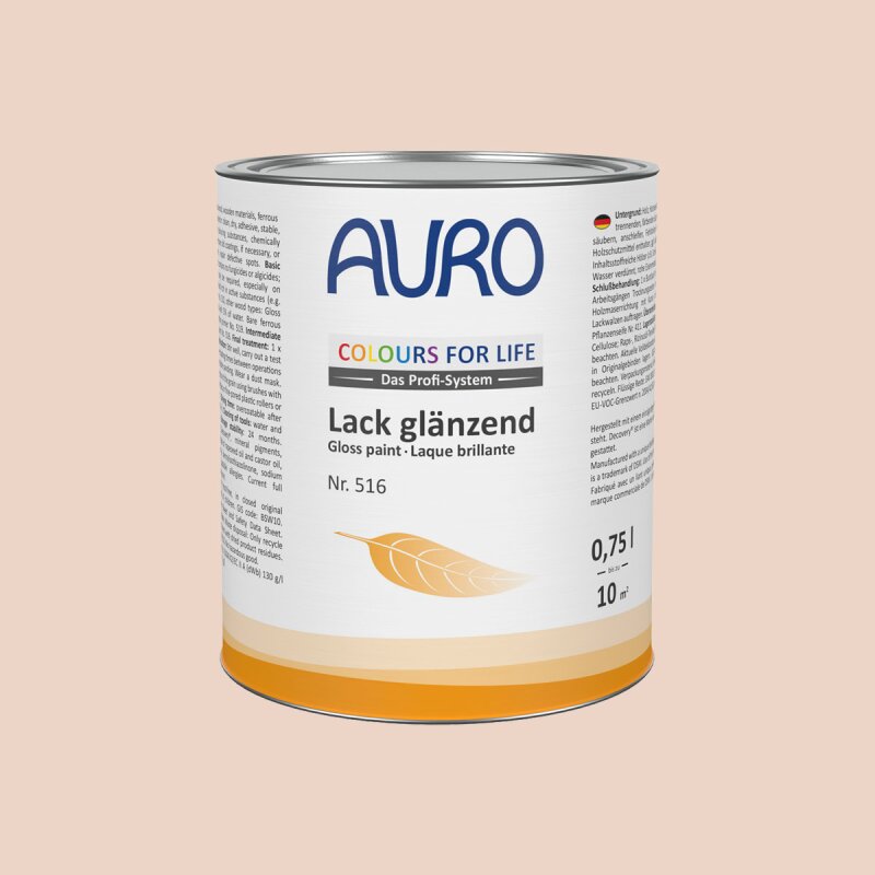 Auro Lack glänzend 516 - Colours for life - rolling tobacco 25