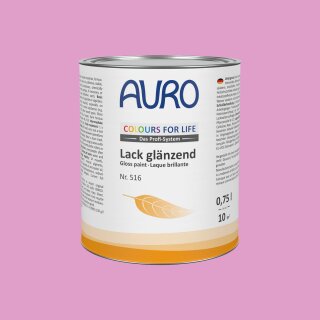 Auro Lack glänzend 516 - Colours for life - rose shade