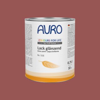 Auro Lack glänzend 516 - Colours for life - rosewood