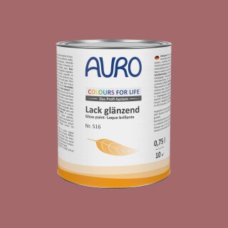 Auro Lack glänzend 516 - Colours for life - rosewood 05