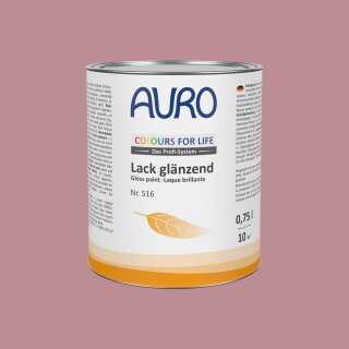 Auro Lack glänzend 516 - Colours for life - rosewood 10