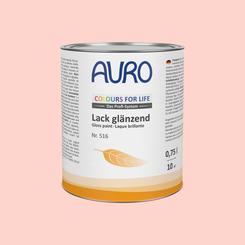 Auro Lack glänzend 516 - Colours for life - strawberry kiss