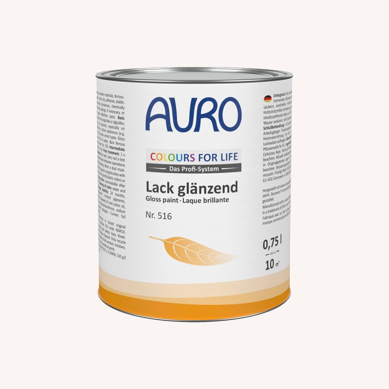 Auro Lack glänzend 516 - Colours for life - subtle touch