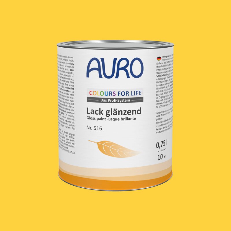 Auro Lack glänzend 516 - Colours for life - sun-kissed 05