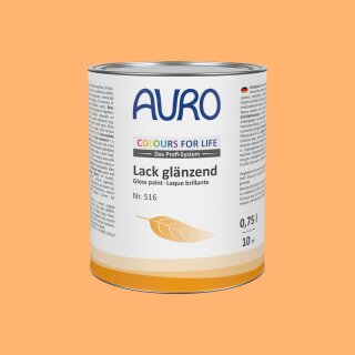 Auro Lack glänzend 516 - Colours for life - sunset yellow 10