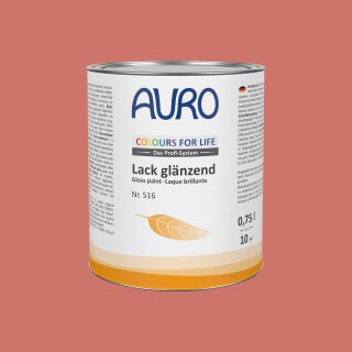 Auro Lack glänzend 516 - Colours for life - terra cotta tone 10