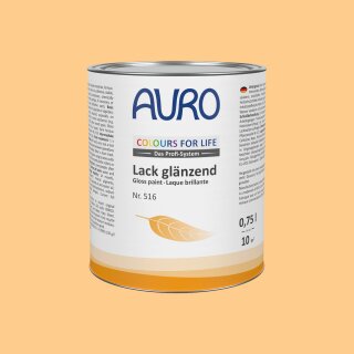 Auro Lack glänzend 516 - Colours for life - 10.5 pineapple 10 Liter