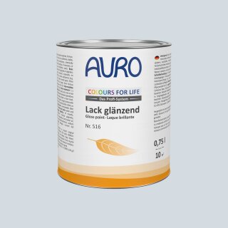 Auro Lack glänzend 516 - Colours for life - bluish grey 25 10 Liter