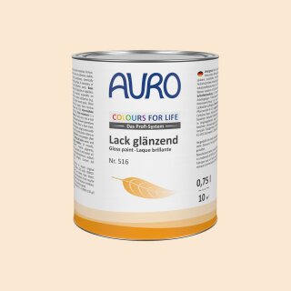 Auro Lack glänzend 516 - Colours for life - buttercake 2,5 Liter