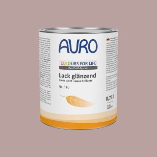 Auro Lack glänzend 516 - Colours for life - cacao brown 15 10 Liter