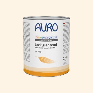 Auro Lack glänzend 516 - Colours for life - candle wax 0,75 Liter
