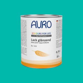 Auro Lack glänzend 516 - Colours for life - caribbean sea 10 Liter