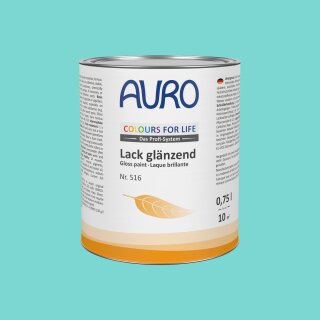 Auro Lack glänzend 516 - Colours for life - caribbean sea 10 10 Liter