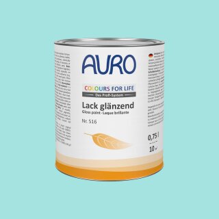 Auro Lack glänzend 516 - Colours for life - caribbean sea 15 0,375 Liter