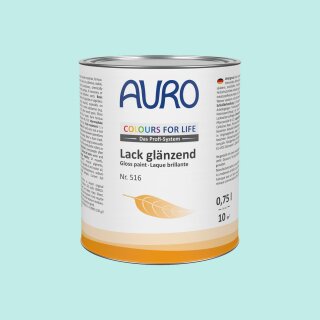 Auro Lack glänzend 516 - Colours for life - caribbean sea 20 0,375 Liter