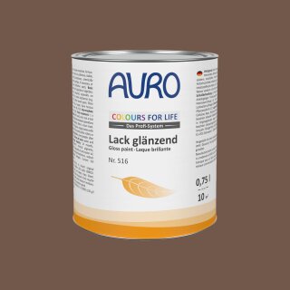 Auro Lack glänzend 516 - Colours for life - chocolat range 0,375 Liter