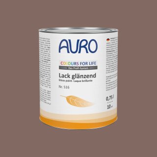 Auro Lack glänzend 516 - Colours for life - chocolat range 05 10 Liter